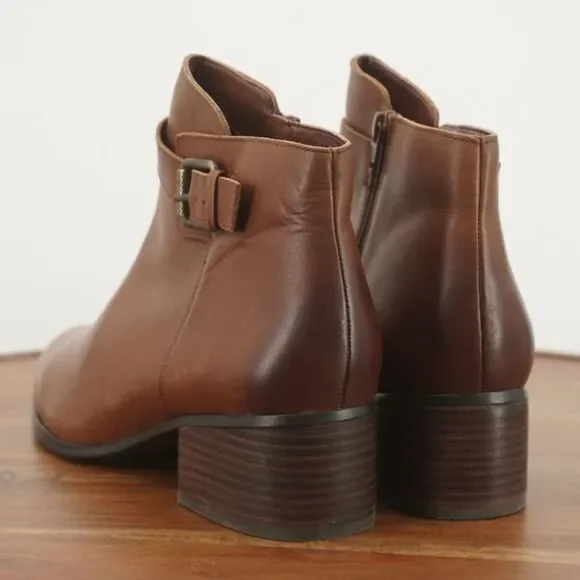 Naturalizer Brown Ankle Boots - Picture 5 of 9